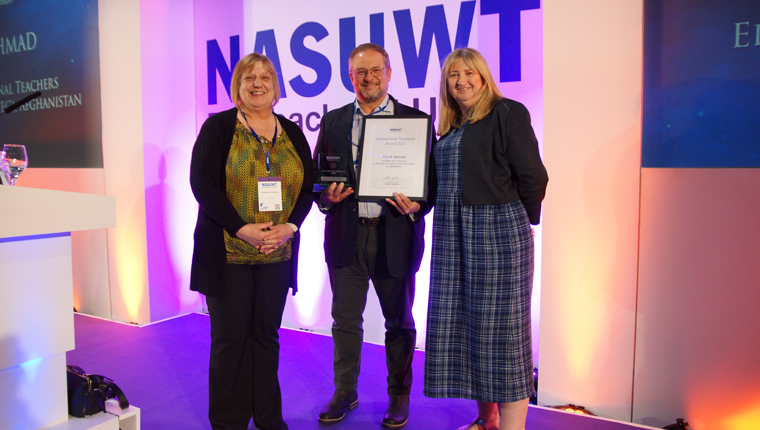 NASUWT | International Solidarity Award Holder