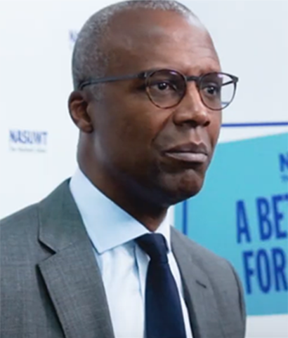 General Secretary Dr Patrick Roach talks about teachers' pay pop-up